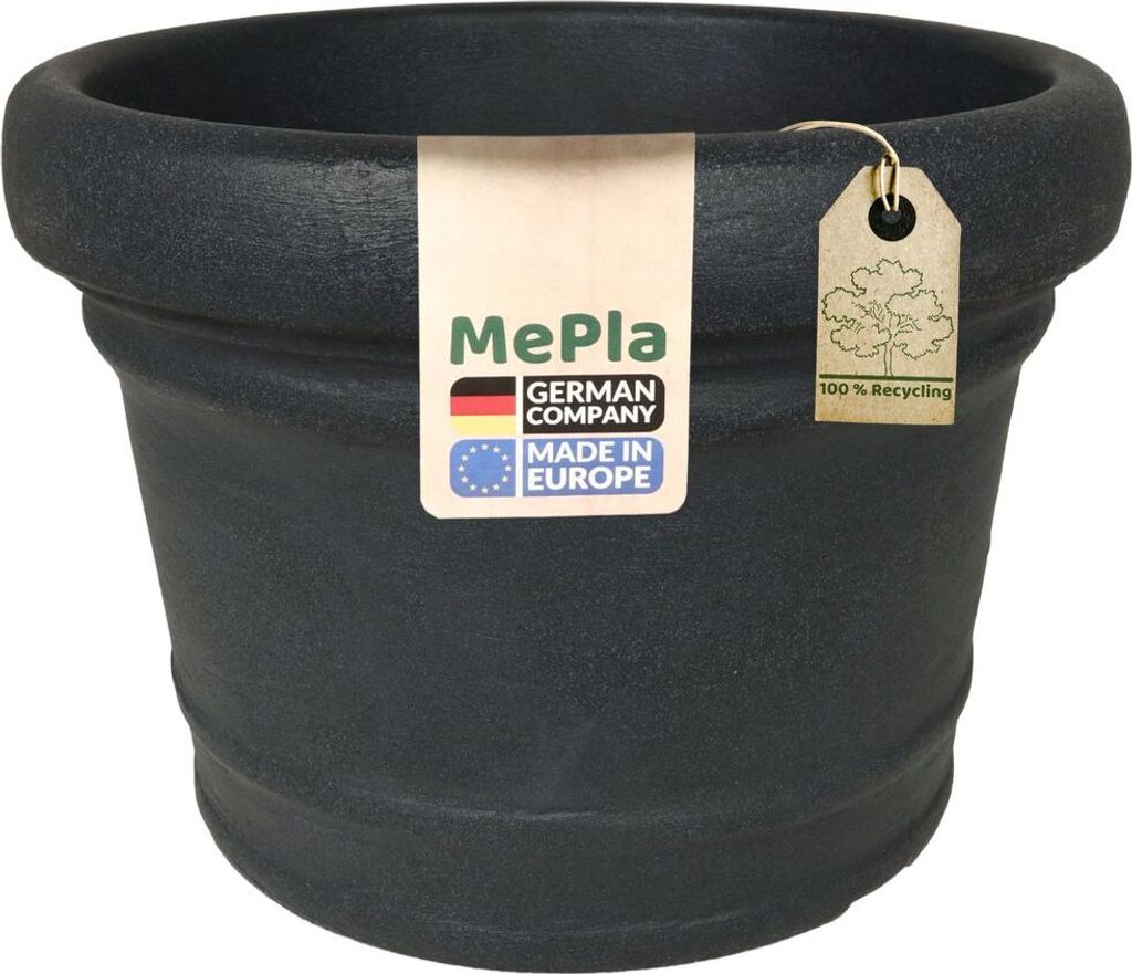 MePla - Pflanzkübel Monza ø 45 anthrazit