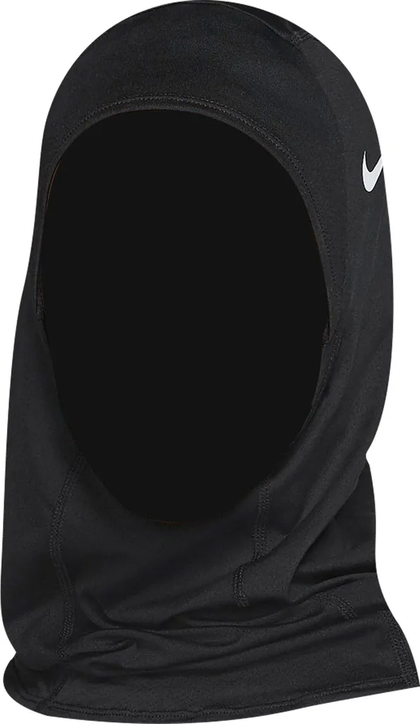 Nike Pro Hijab 2.0 CS924 Noir en Tissu Dri-FIT Extensible et Doux