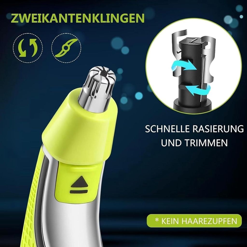 Nasenhaartrimmer Ersatzkopf für Philips One Blade QP2520 Produktbild 3