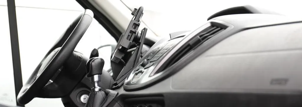 Fixation Tablette Voiture : Support Actif Brodit 721224 Noir Robuste