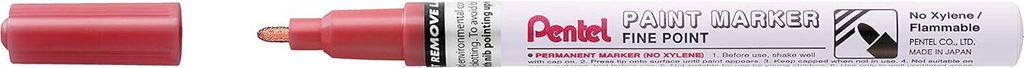 PentelArts Lackmarker MSP10 1,0 mm metallic-rot