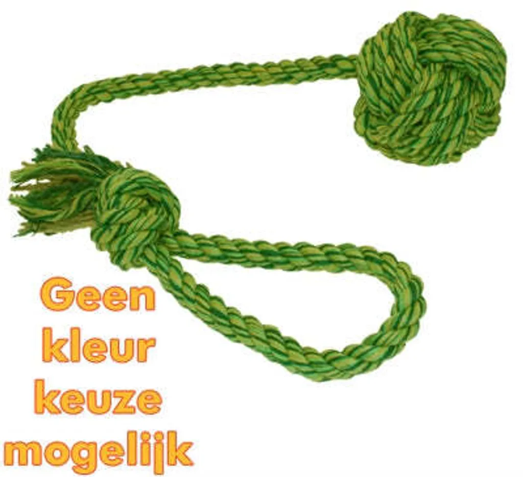Corde à Lancer pour Chien Sportif Happy Pet Nuts Balle de Jeu Extérieur