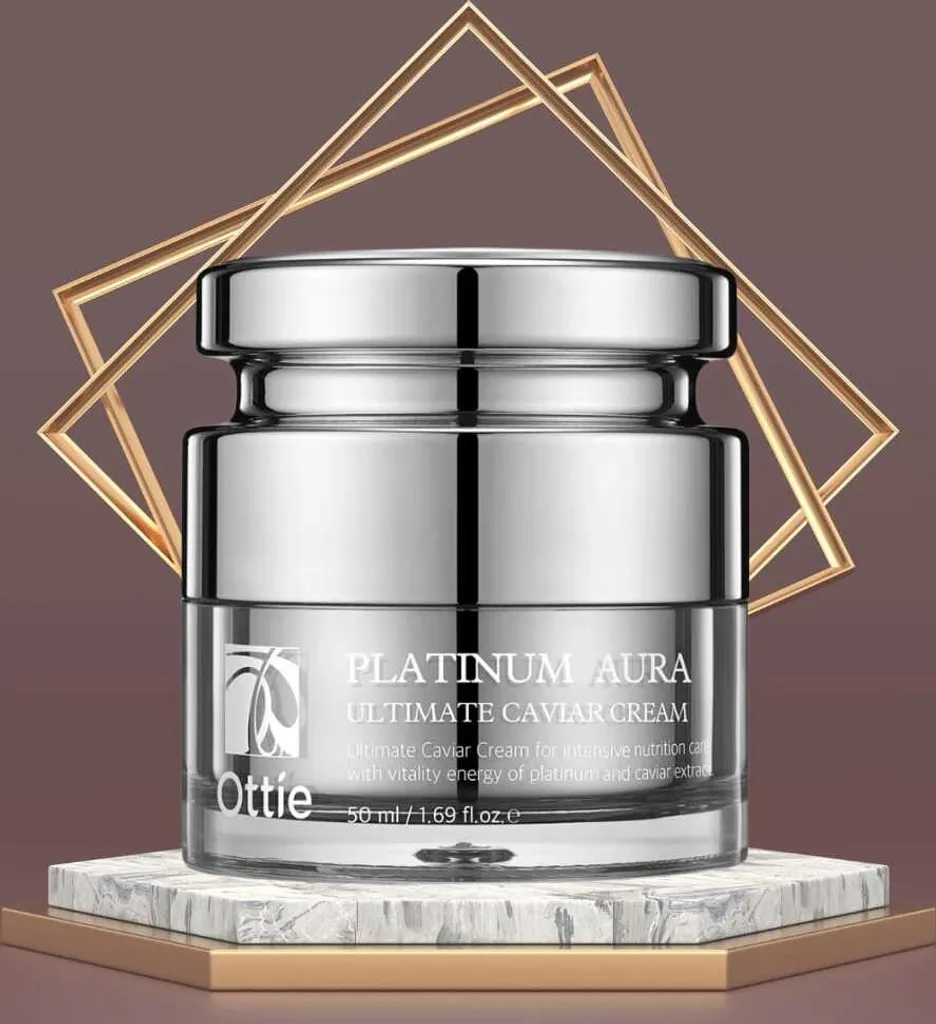 Ottie Platinum Aura Ultimate Capsule Cream - Crème Anti-Âge Luxe 50 ml