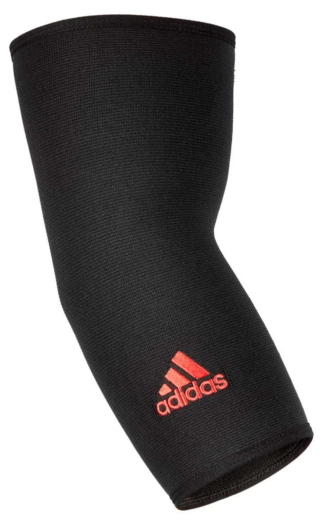 Bandage pour coude Adidas contre la fatigue musculaire - Noir en M