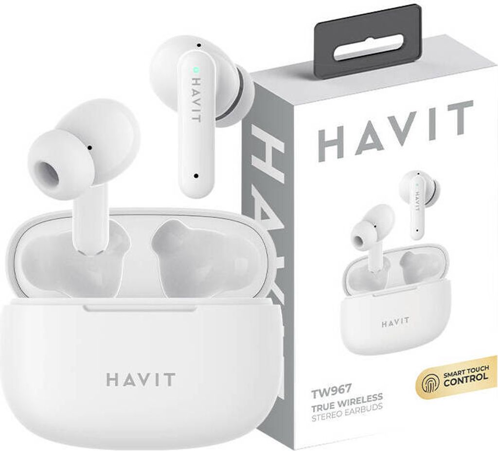 Havit TW967 TWS Ohrhörer (weiß)