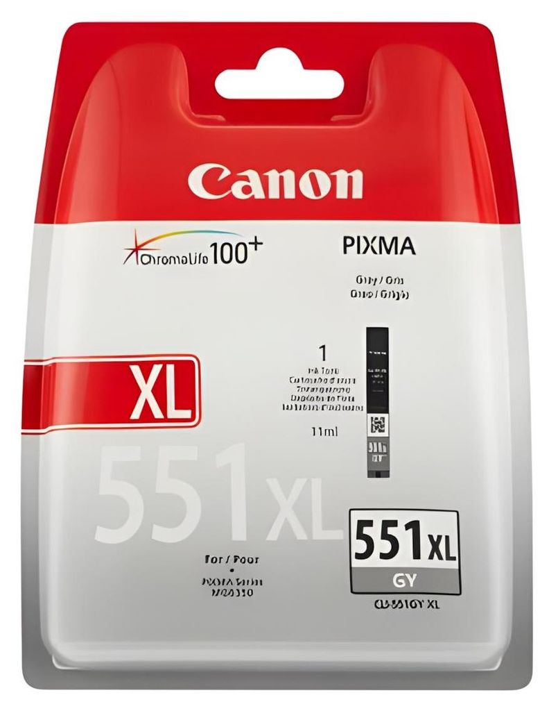 Canon CLI-551XL GY w/sec cartouche d'encre 1 pièce(s) Image du produit 