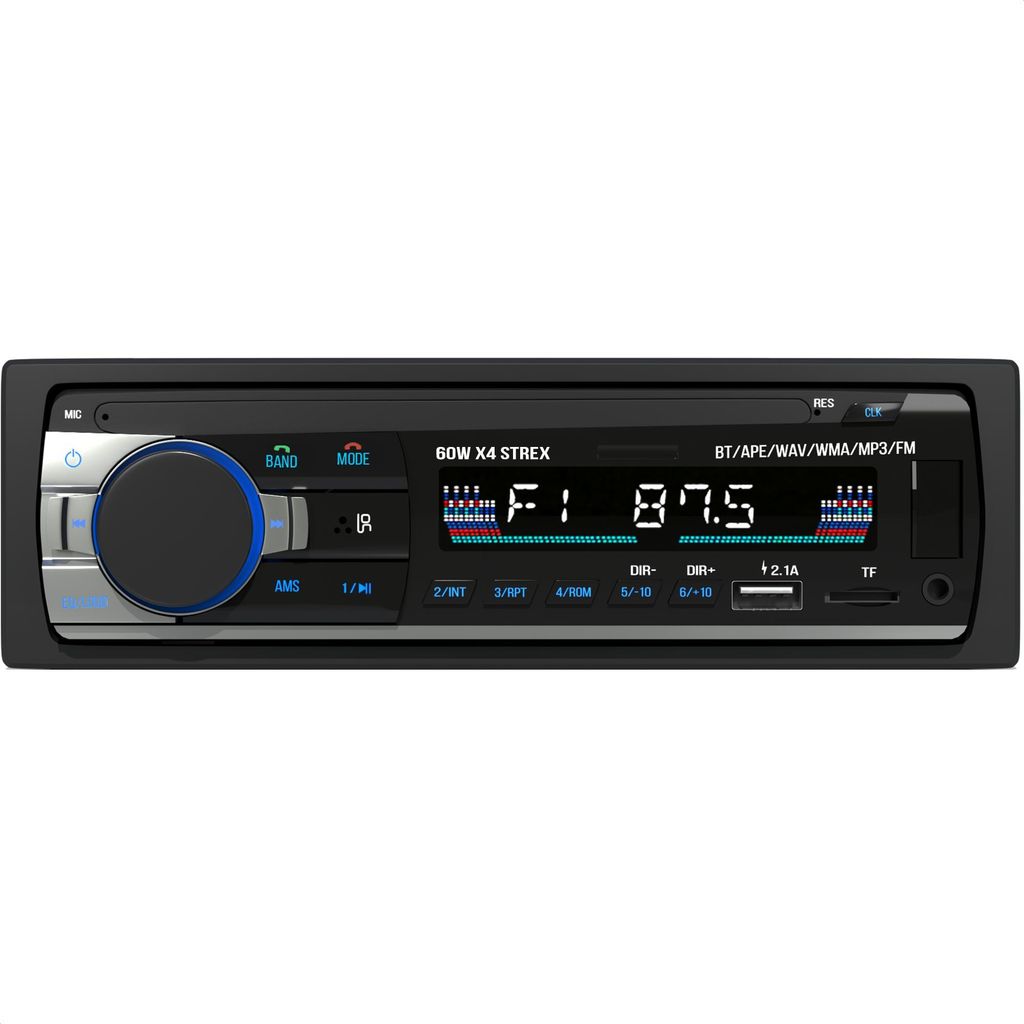 Strex Autoradio avec Bluetooth pour toutes les voitures - Image du produit 