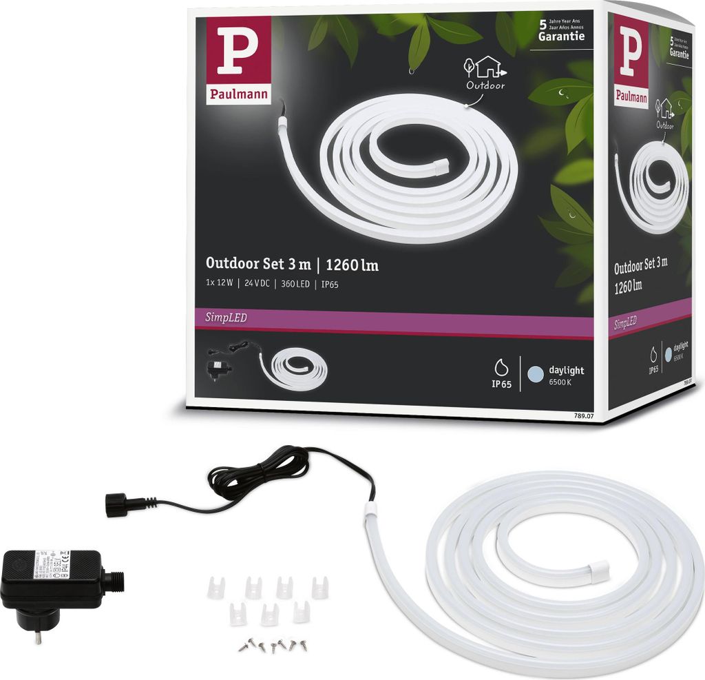 Paulmann SimpLED LED Strip Outdoor Komplettset