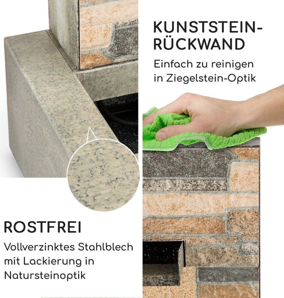 Blumfeldt Watergate - Gartenbrunnen , Springbrunnen , Produktbild 5