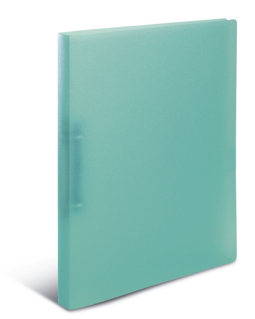 HERMA Ringbuch DIN A4 2-Ring Mechanik türkis transluzent