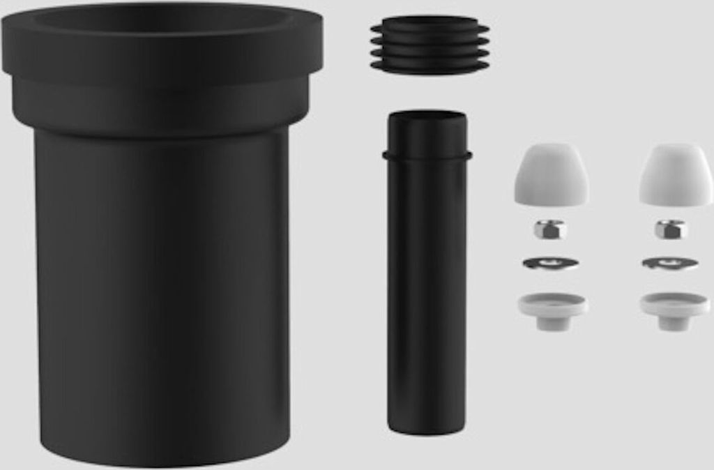 SANIT 58.A09.00..S099 WC-Anschlussgarnitur 180mm DN100