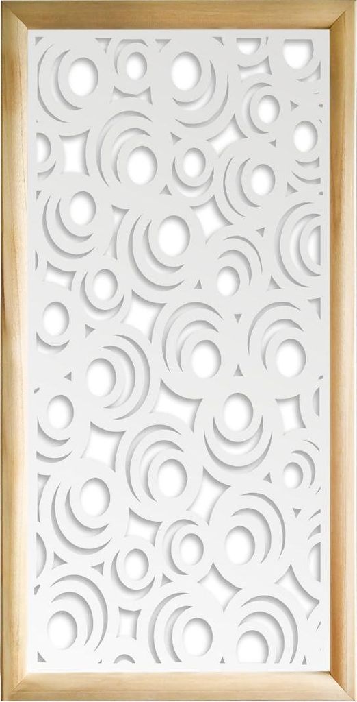 MICKEY - Moduli Decorativi in holz e PVC 73x148 cm weiß