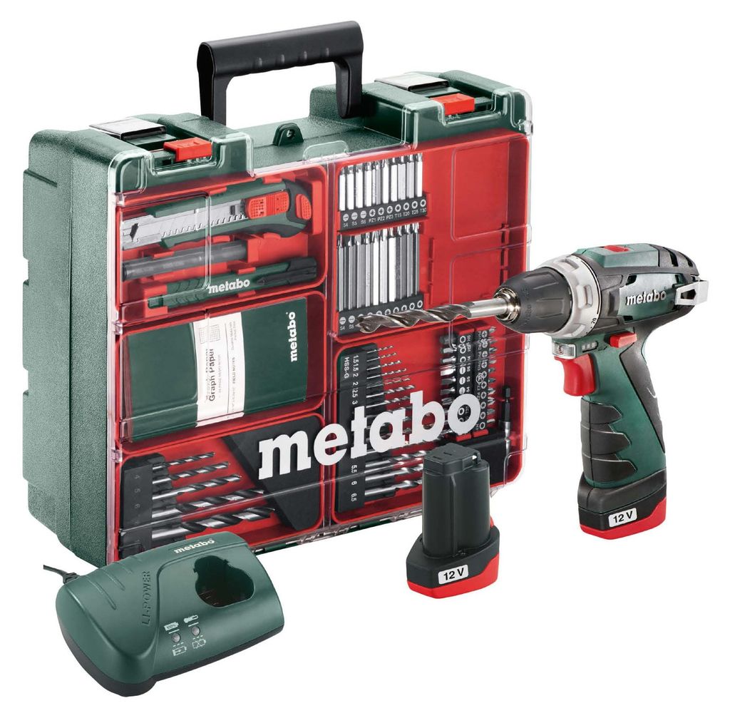 Metabo PowerMaxx BS Basisset, mobiele werkplaats Productafbeelding 