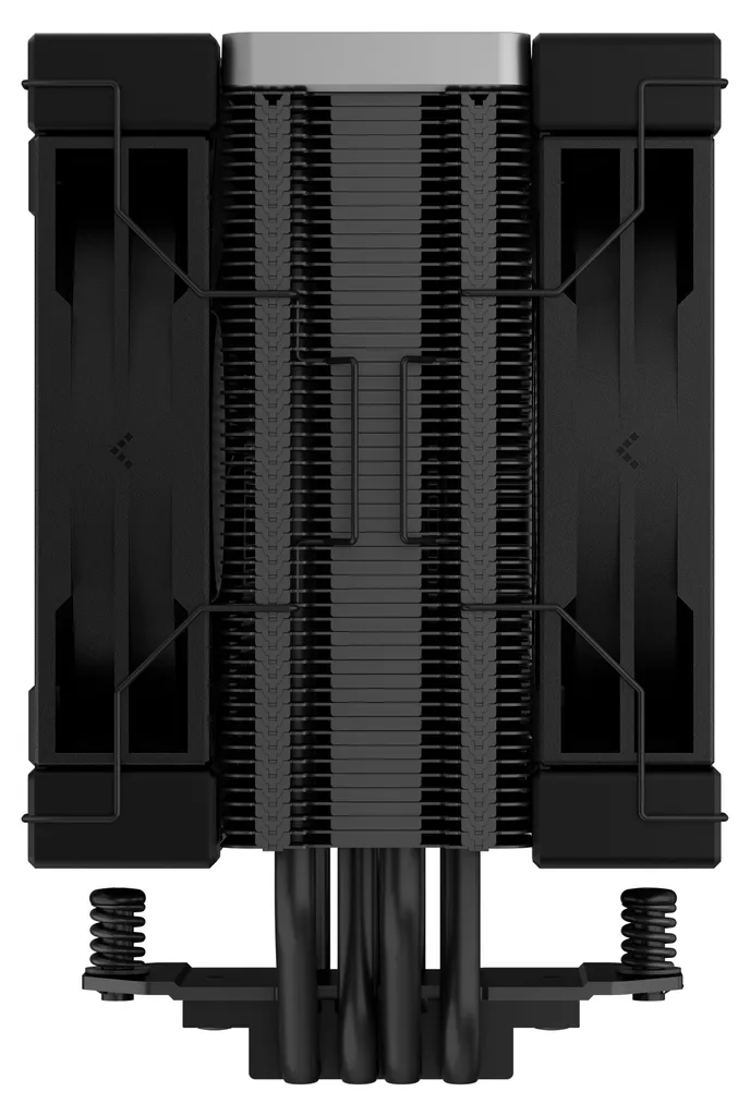 AK400 Zero Dark Plus Noir - Ventirad Performance avec Double Ventilateur - 4