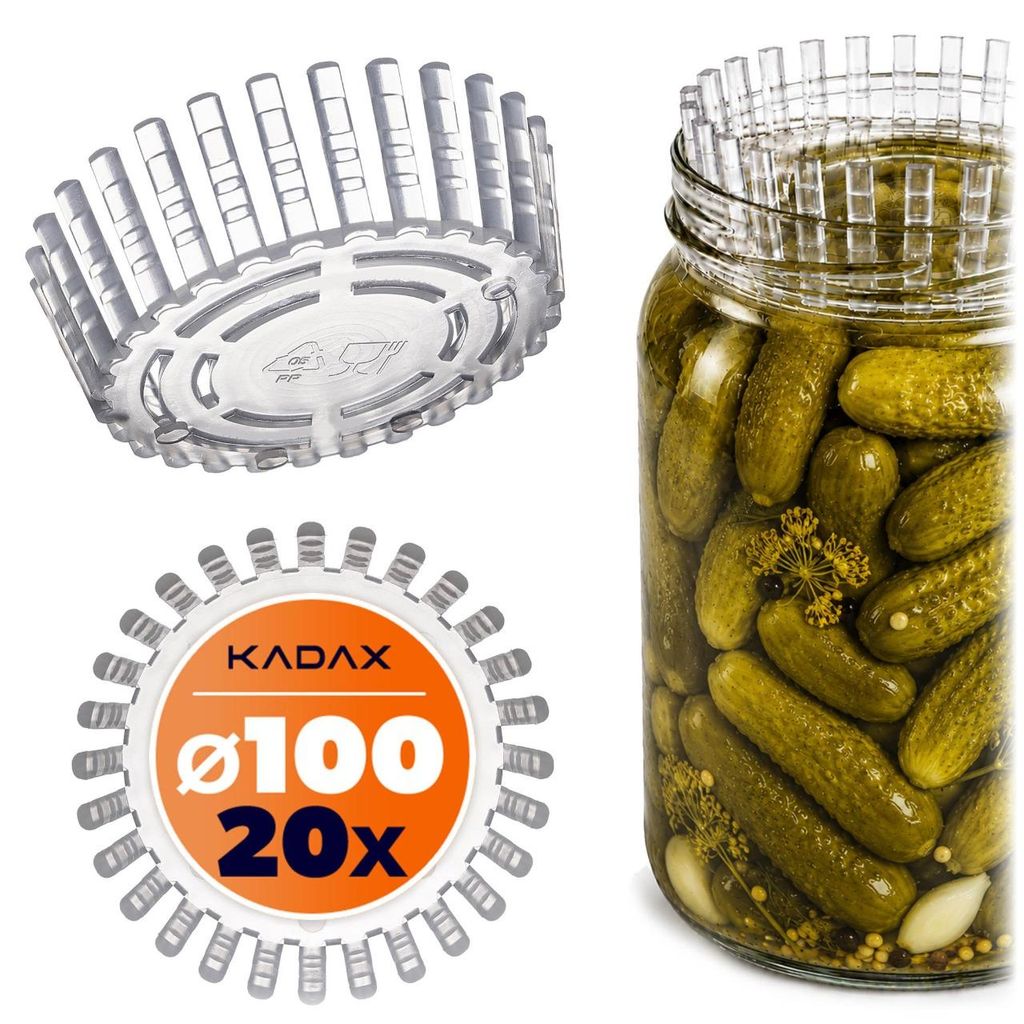 KADAX Poids de fermentation pour bocaux "Altedo", couvercle Image du produit 