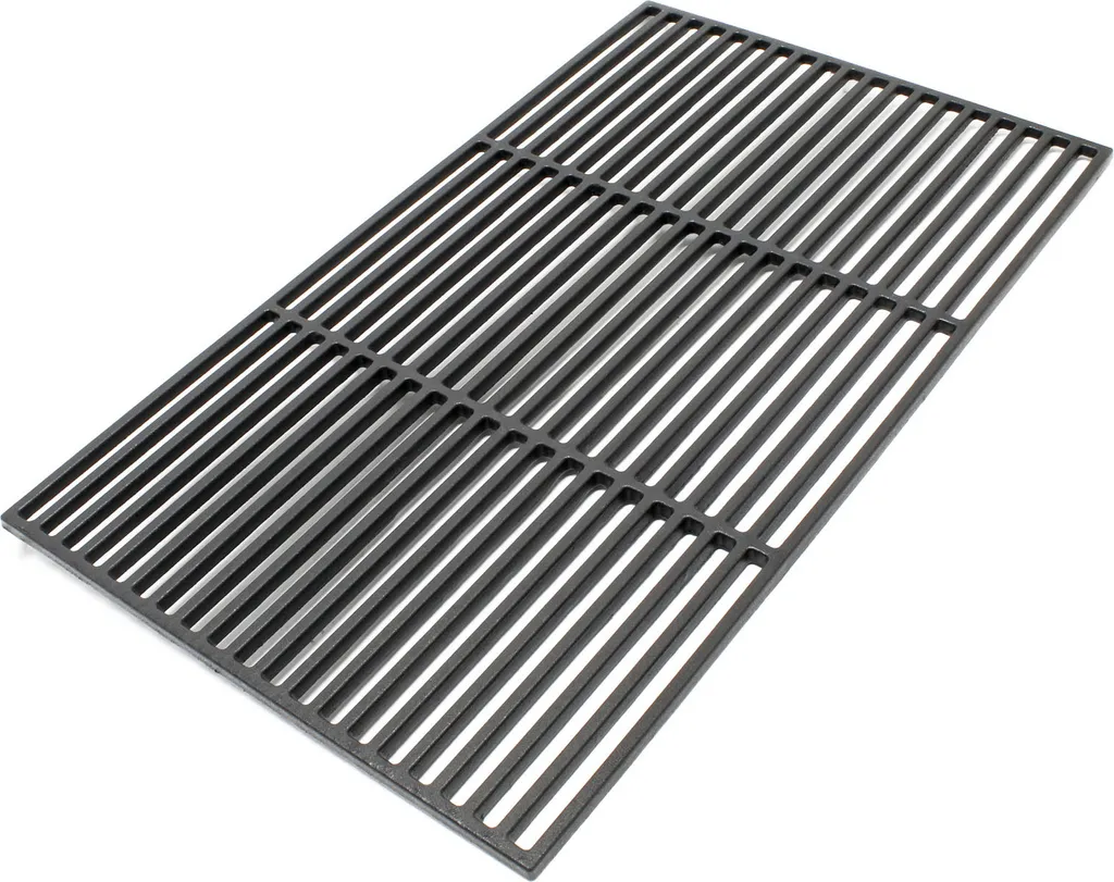 Grille fonte 60x40 cm - Finis les aliments qui collent au barbecue !