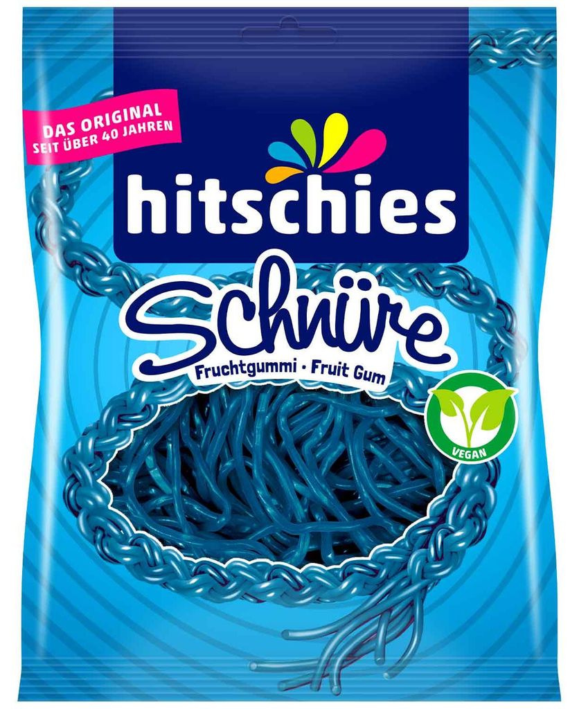 hitschies Schnüre Blau 125g Produktbild 