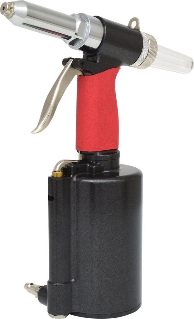 KS Tools Druckluft-Blindniet-Pistole, 2,4-3,2-4-4,8-5,6-6,4 mm