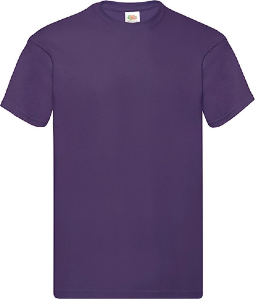 Fruit of the Loom 61-082-0 | Original Herren T-Shirt - Farbe: Purple - Größe: M