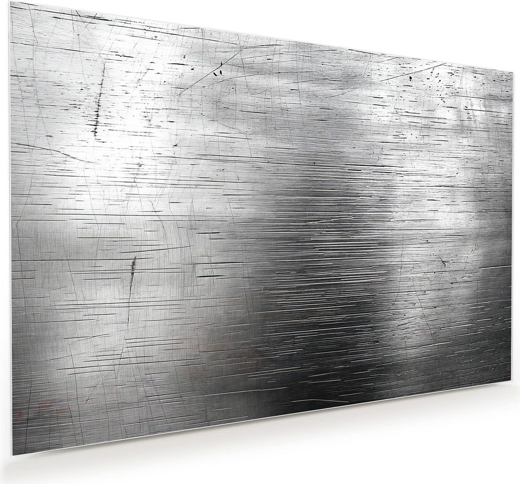 Glasbild 45x30cm in XXL für Wohnzimmer, Schlafzimmer Motiv Strukturierte Oberfläche