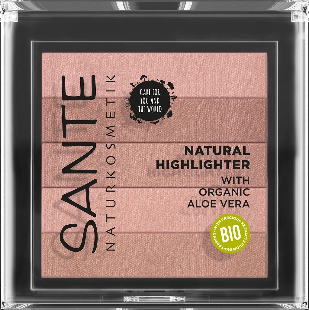SANTE 40380, Prášok, Nude, Žiarivý lesk, 7 g, Ženy, Talc, Obrázok produktu 