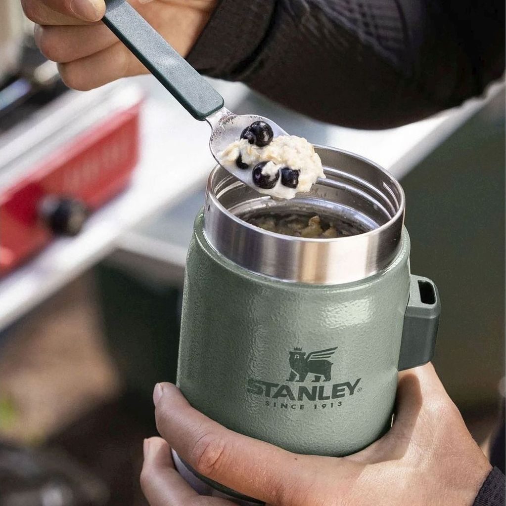 Stanley Food Jar 0,40 L Hammertone Green Produktbild 10