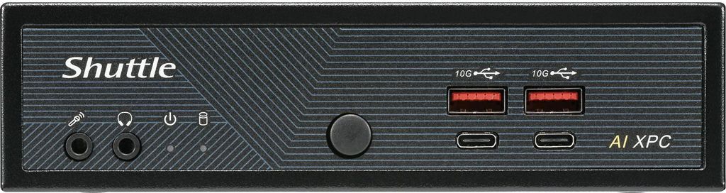 Shuttle XPC slim DN11H9 - Barebone - Slim-PC