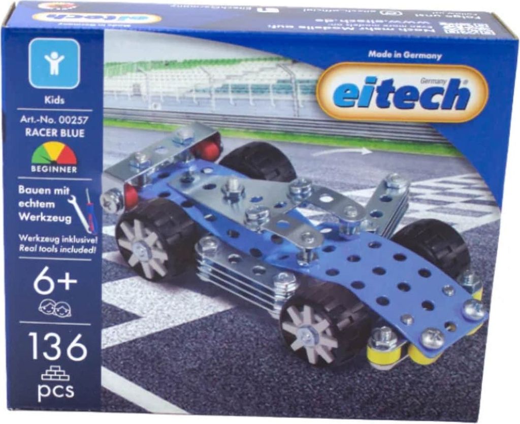 Eitech Metallbaukasten Blue Bullet