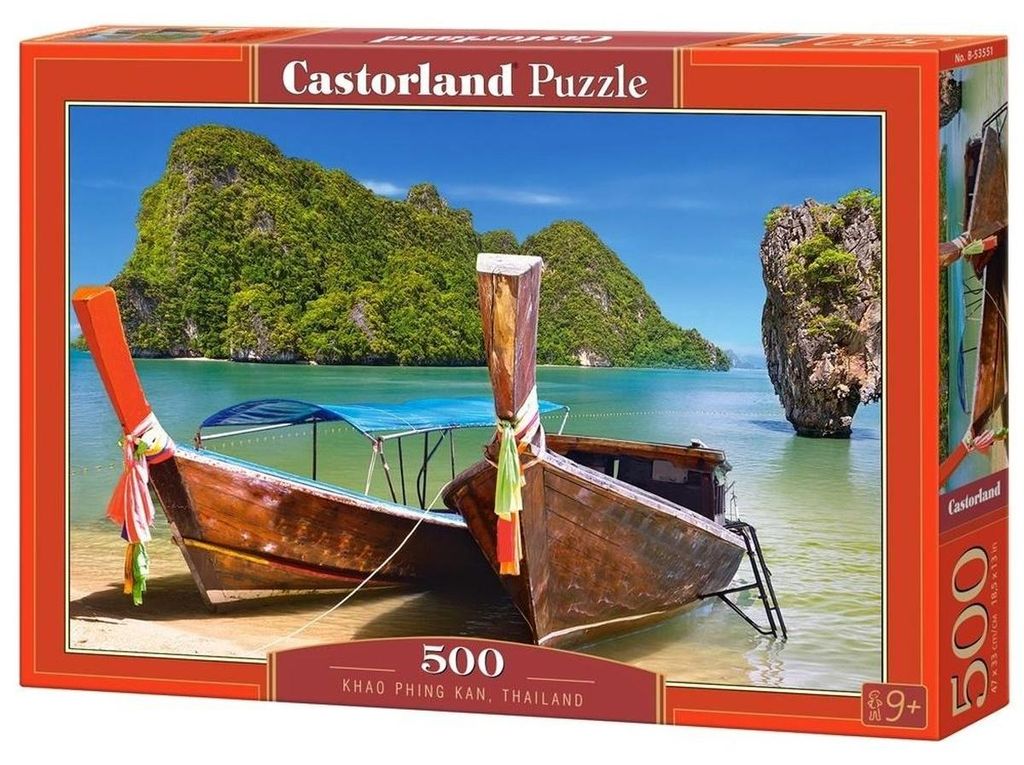 Castorland Khao Phing Kan, Thailand 500 pcs, 500 Stück(e), Produktbild 