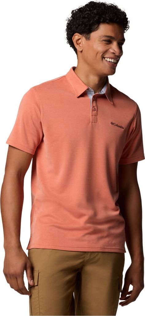 Nelson Point Polo Men orange M - tuscan