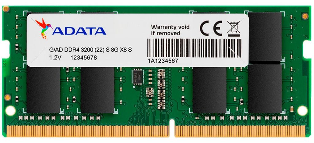Adata SO-DIMM DDR4 3200MHz 8GB CL22