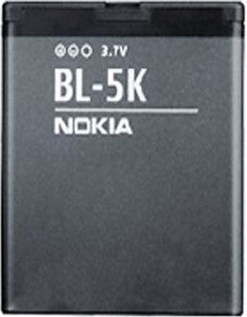 Nokia BL-5K, 1300 mAh, GPS/PDA/Mobile phone, Lithium-Ion (Li-Ion)