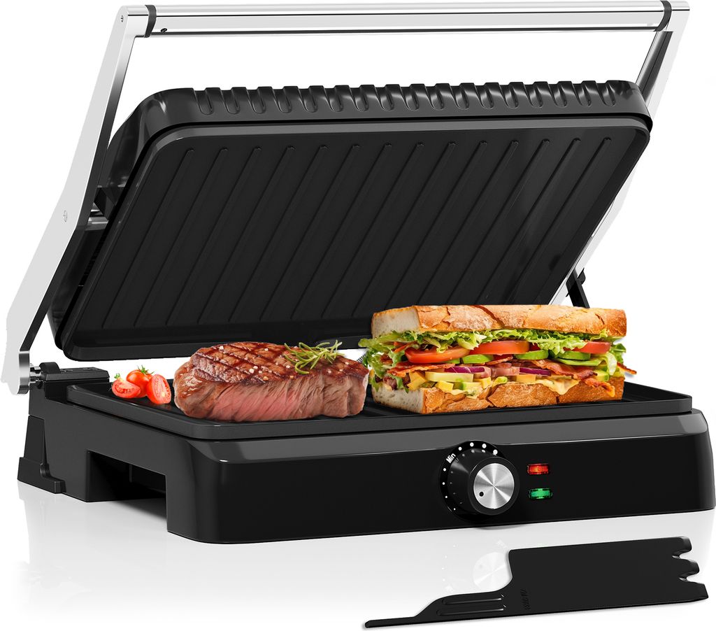 HOMELUX Kontaktgrill Tischgrill 2200W, Sandwichmaker, Produktbild 