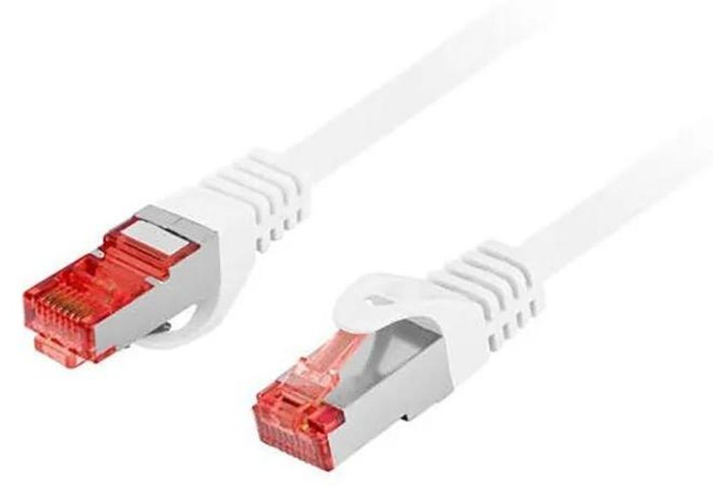 LANBERG Patchkabel CAT.6 S/FTP LSZH CU 5,0m Fluke Zert. wß