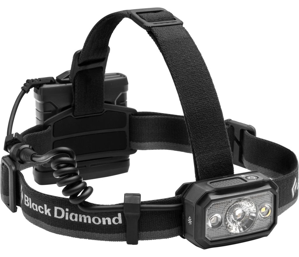 Black Diamond Icon 700, Stirnband-Taschenlampe, Schwarz, Tasten, 1 m, IP67, LED