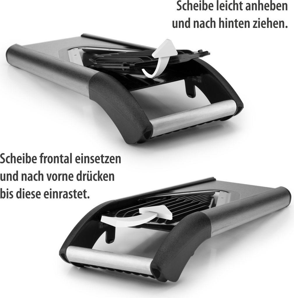 Börner V6 Hobel Exclusive Line, Edelstahl Produktbild 5