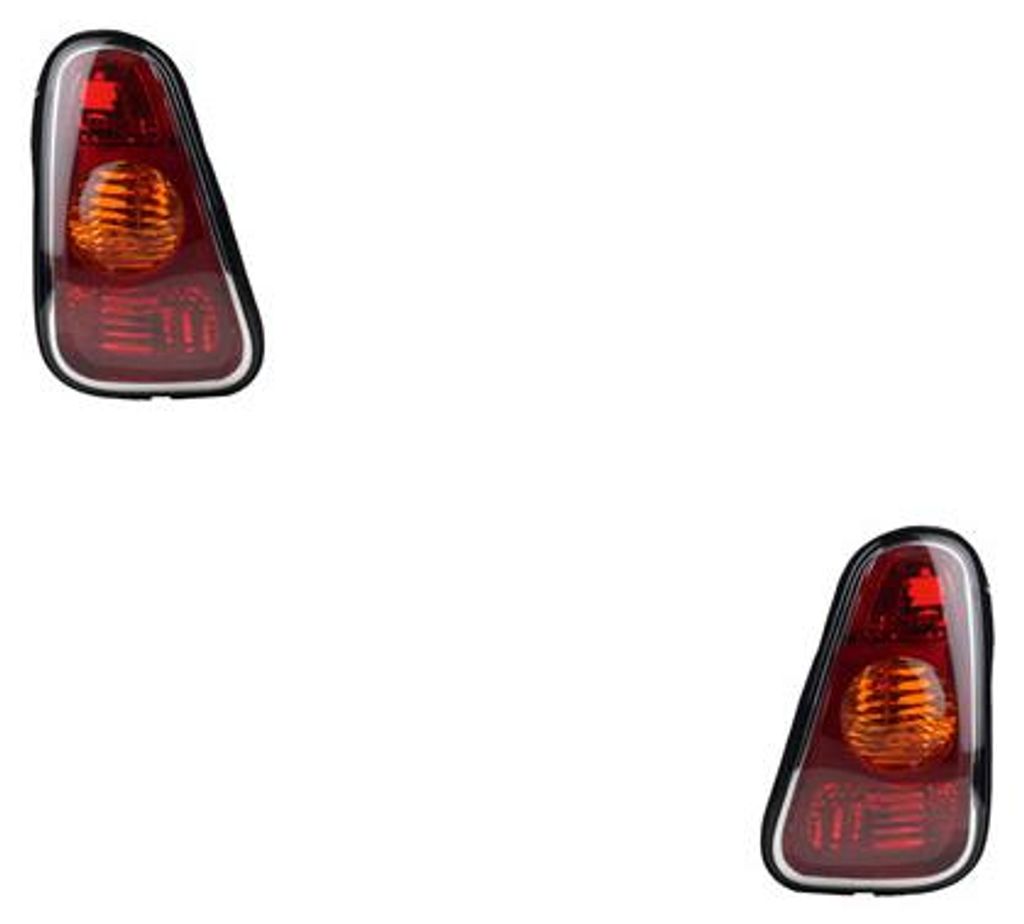Johns, Heckleuchte Rückleuchte passend für BMW Mini R50 R53 06/01-06/04 Set L+R Halogen 63216925835 63216935783 1477677 63211477677 63216911897 6...