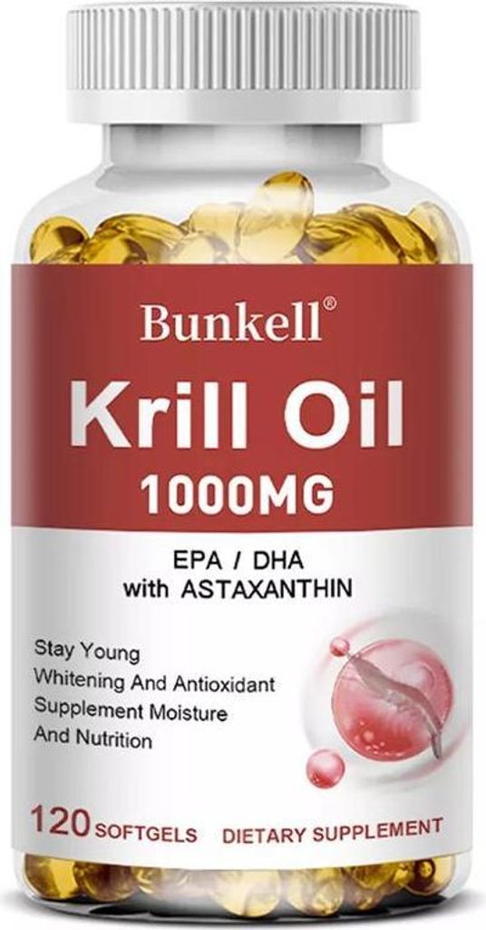Antarctic Krill Oil 1000mg (120 capsules) Complément Image du produit 