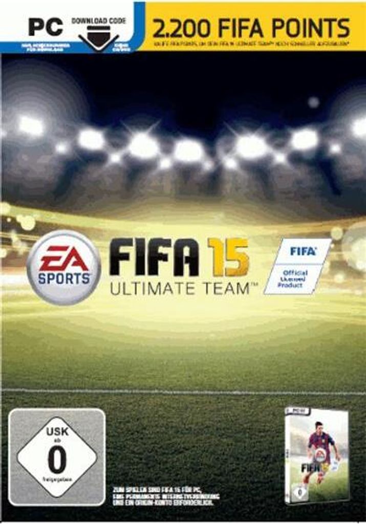 Fifa 15 Ultimate Team 2200 Points (Code in a Box)