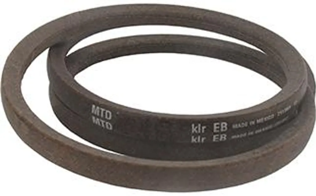 Solution patinage : Courroie 754-04318 pour MTD Mini Rider et Cub Cadet
