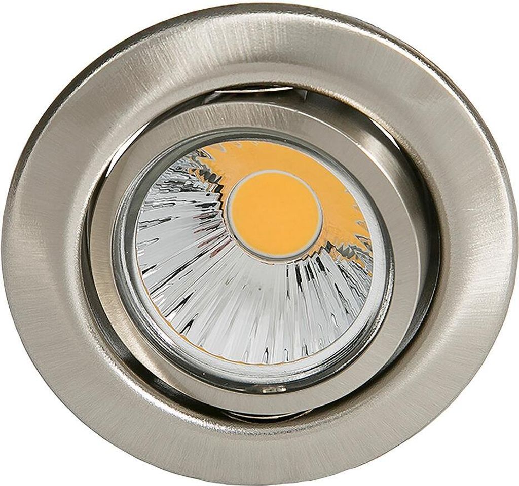 D 3830 nickel-gebürstet Einbauring schwenkbar federlos ohne Fassung