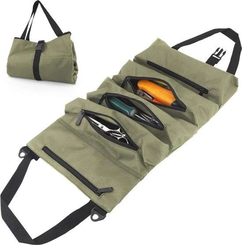 Gagnez de la place avec ce sac à linge pliable et étanche de 45 cm