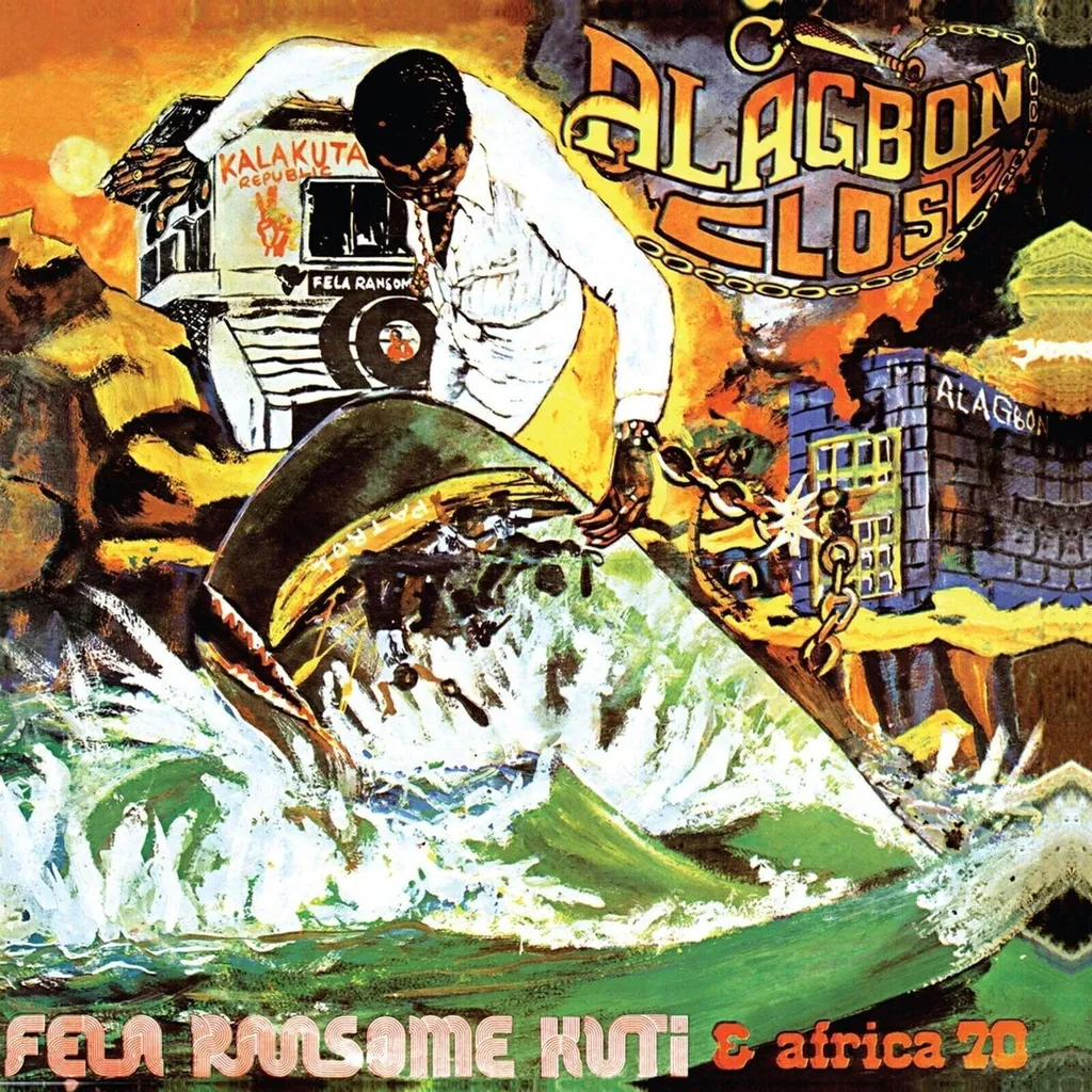 Vinyle Fela Kuti Alagbon Close Orange LP idéal pour Collection et Cadeau