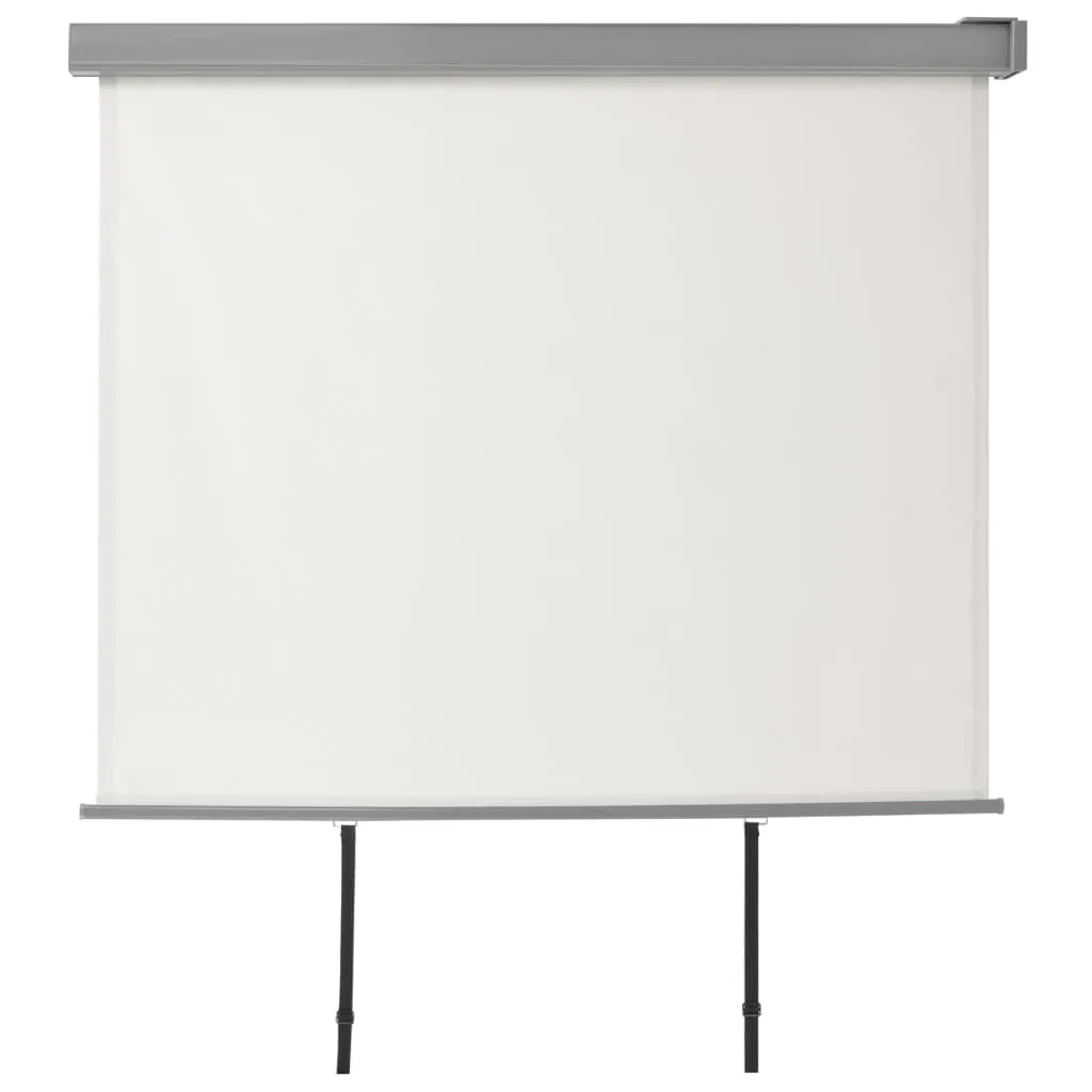 vidaXL Marquise latérale de balcon crème 150x200 cm - Brise-vue élégant