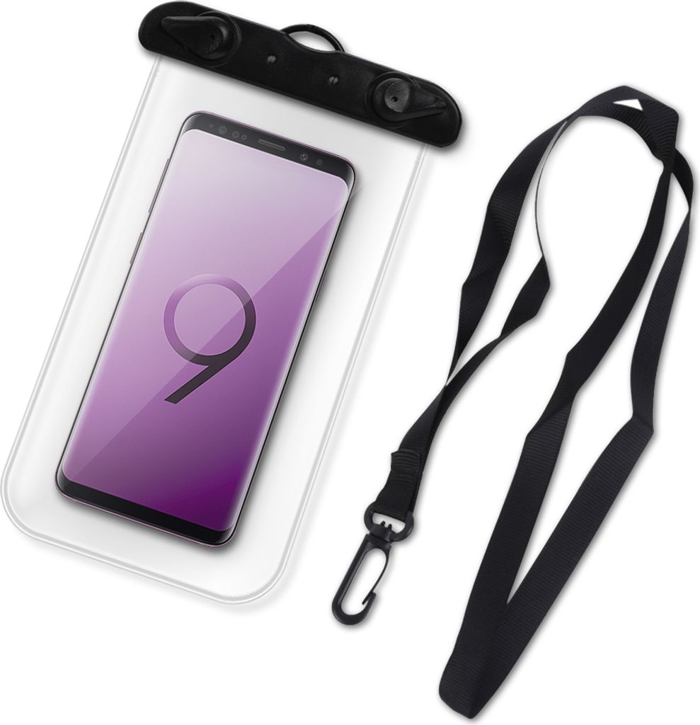 Handy Hülle Wasserdicht 5 - 6,5 Zoll Smartphone Tasche Wasser Schutz Case HülleFarben:Transparent