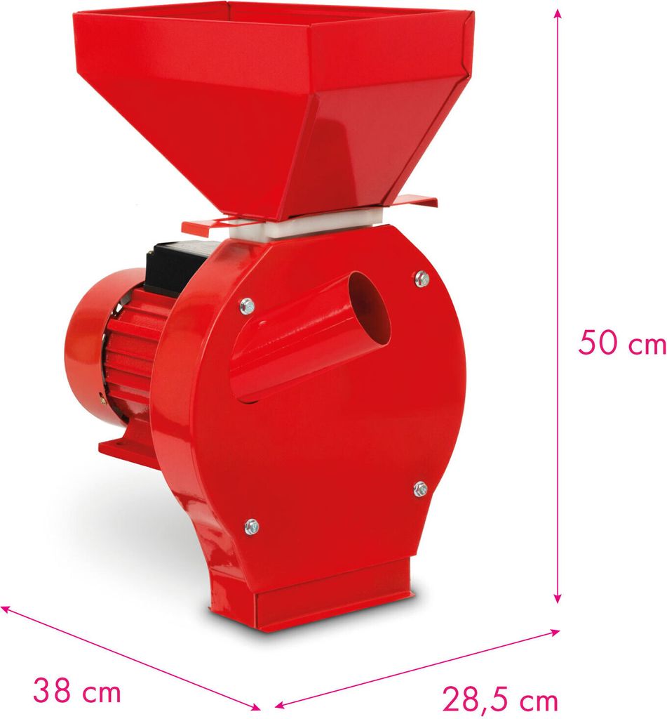 EBERTH Elektrische Getreidemühle mit Starkem 1100 Watt Produktbild 3