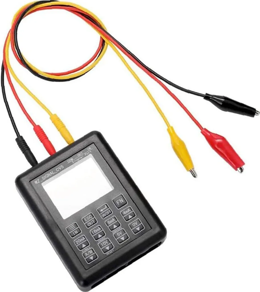 Calibrateur 4-20 mA pour test d'automate et simulation de signal source