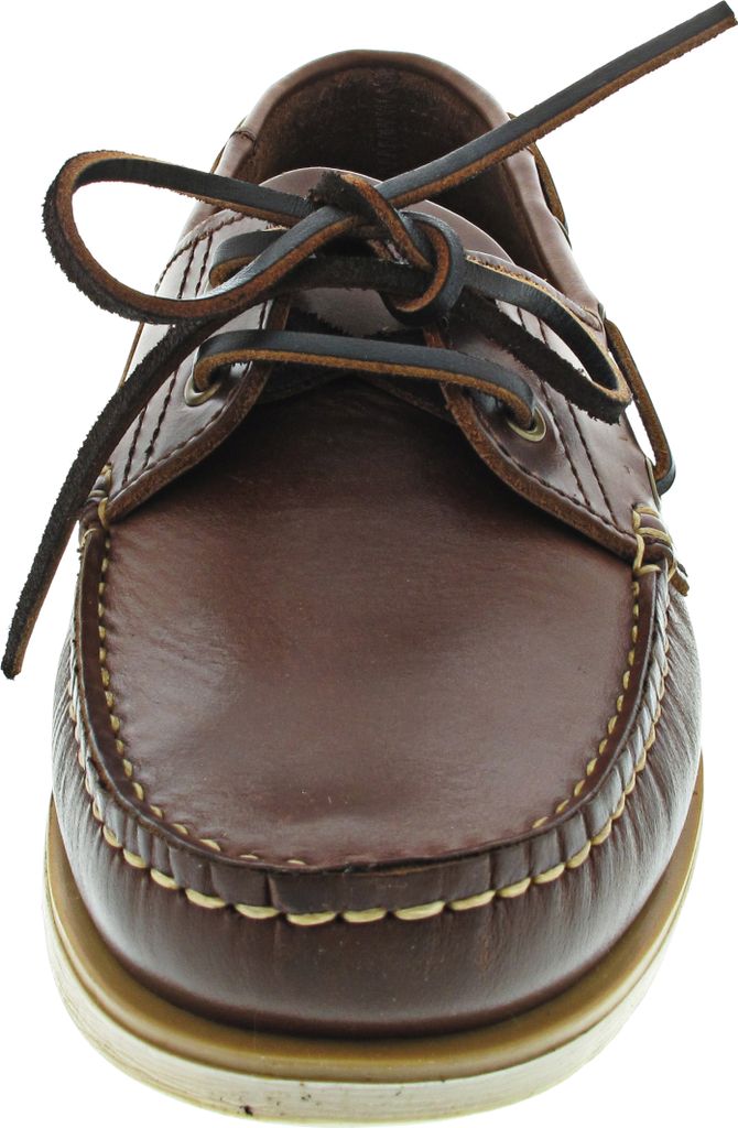 Lumberjack Herren Bootschuhe Braun - Navigator Mokassin 41 EU