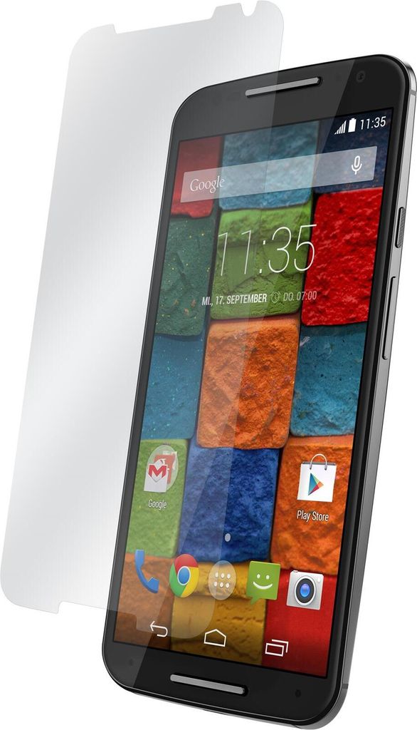 2er-Pack PhoneNatic Displayschutzfolien matt kompatibel mit Motorola Moto X 2014 2. Gen.