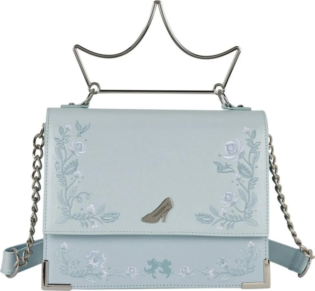 Sac à main Cinderella Loungefly bleu clair - Disney Cendrillon Premium